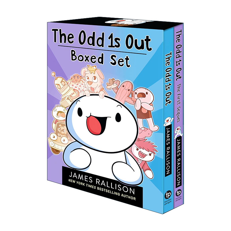 英文原版 The Odd 1s Out 2C Boxed Set 奇数是不可能的 两册盒装套装 漫画 James Rallison 英文版 进口英语原版书籍