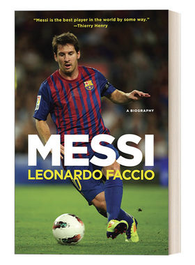 英文原版 Messi A Biography 梅西传记 世界杯 足球运动员 Leonardo Faccio 英文版 进口英语原版书籍