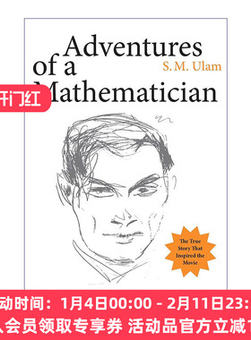 一位数学家的经历  英文原版 Adventures of a Mathematician 近代世界十大数学家之一S. M. Ulam乌拉姆自传 英文版 进口英语书籍