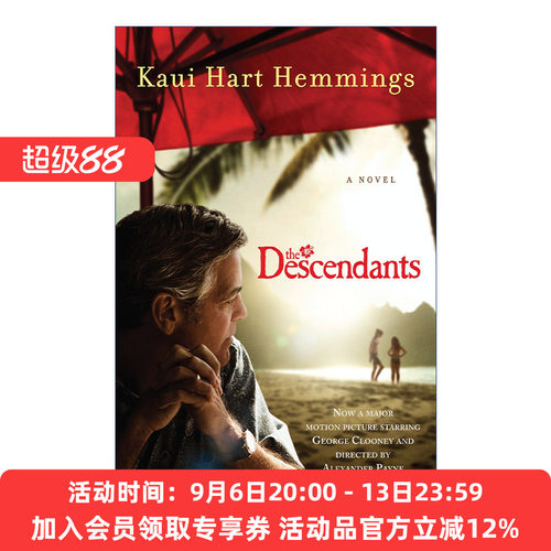 后裔 英文原版 The Descendants Mti 后人 电影版 同名电影原著 Kaui Hart Hemmings 英文版 进口英语原版书籍