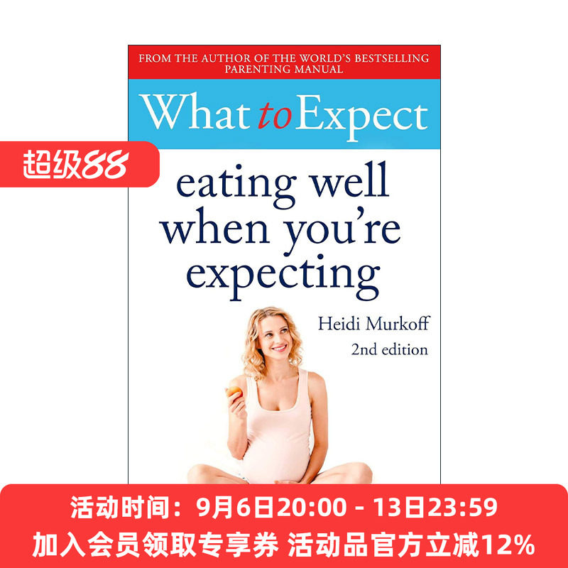 英文原版 What to Expect Eating Well When You're Expecting 海蒂孕期食谱 第2版 精装 英文版 进口英语原版书籍