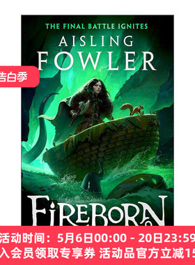 英文原版 Fireborn Starling and the Cavern of Light 火焰之子3 星光与光之洞穴 畅销儿童插画奇幻冒险小说 进口英语原版书籍
