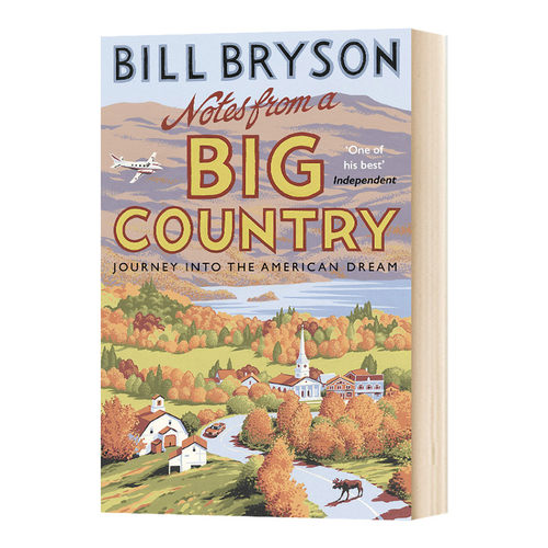 华研原版 锦绣大地 英文原版 Notes From A Big Country 万物简史作者Bill Bryson 比尔布莱森 英文版进口原版英语书籍