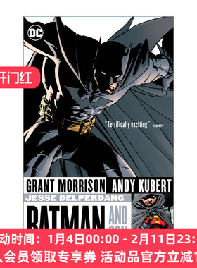 蝙蝠侠父与子 英文原版 Batman and Son DC漫画 Grant Morrison 英文版 进口英语原版书籍