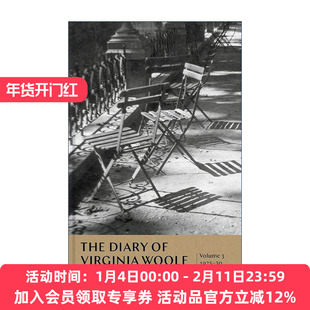 英文原版 The Diary of Virginia Woolf 弗吉尼亚·伍尔夫日记 1925-30 精装 英文版 进口英语原版书籍