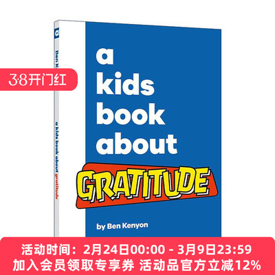 英文原版 A Kids Book About Gratitude 给孩子的书 感恩 正念引导价值观培养 DK精装科普百科读物 英文版 进口英语原版书籍