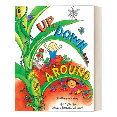 英文原版 Up  Down  and Around 上下和周围 2-5岁儿童自然科学科普认知启蒙绘本 Katherine Ayres 英文版 进口英语原版书籍