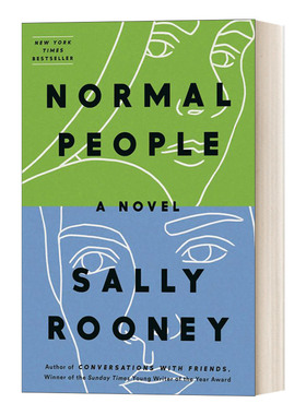 英文原版小说 Normal People A Novel 普通人 Sally Rooney 聊天记录作者 萨莉鲁尼费伯小说 精装 英文版 进口英语原版书籍
