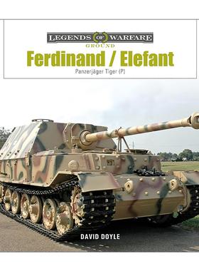 英文原版 Ferdinand/Elefant 二战德国费迪南 象式坦克歼击车 精装插图指南 David Doyle 英文版 进口英语原版书籍