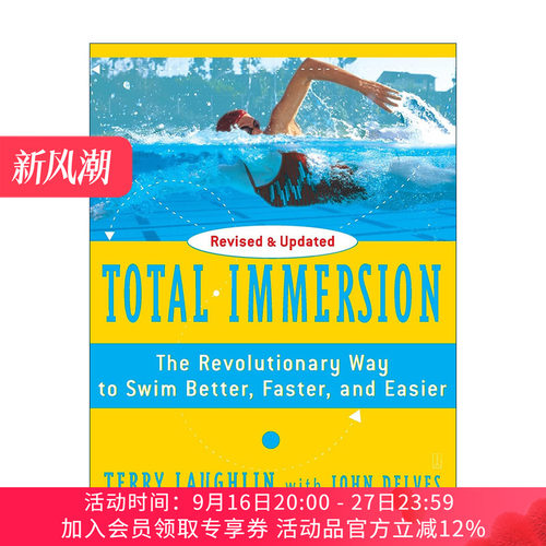 英文原版 Total Immersion 全浸式游泳 更好 更快 更轻松 鱼式游泳训练法 英文版 进口英语原版书籍