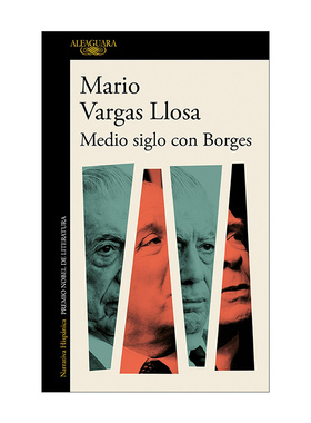 与博尔赫斯的半个世纪 西班牙语原版 Medio siglo con Borges Half a Century with 文学评论 回忆录 西班牙语版 进口书