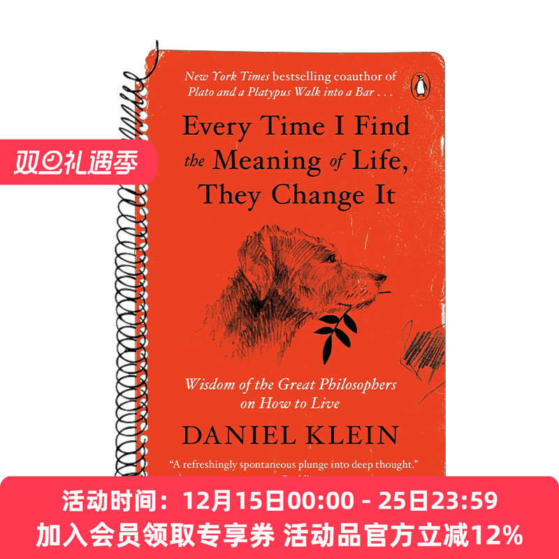 英文原版 Every Time I Find the Meaning of Life  They Change It 每当我找到生命的意义，它就又变了 豆瓣推荐 英文版 进口书籍