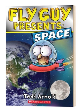 华研原版 苍蝇小子 太空 英文原版 Fly Guy Presents Space Scholastic Reader, Level 2 学乐分级小读本2级 英文版 进口英语书籍
