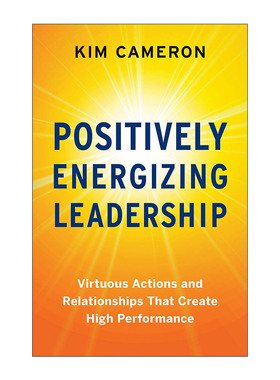 英文原版 Positively Energizing Leadership 积极激励的领导 创造高绩效的良性行为和关系 Kim Cameron 英文版 进口英语原版书籍