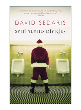 英文原版 Santaland Diaries 桑塔兰日记 大卫·赛德瑞斯David Sedaris 英文版 进口英语原版书籍