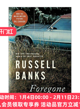 英文原版 Foregone 前程往事 罗素班克斯 噢加拿大影视原著 英文版 进口英语原版书籍