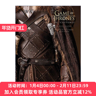 冰与火之歌  英文原版 Game of Thrones 权力的游戏1-8季服装设定集 精装艺术画册 英文版 进口英语原版书籍