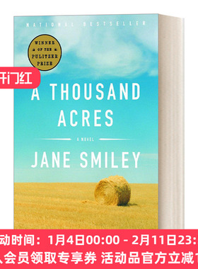 英文原版 A Thousand Acres A Novel 一千英亩 1992普利策奖 当代文艺浪漫小说 Jane Smiley 英文版 进口英语原版书籍