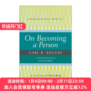 英文原版 On Becoming a Person 个人形成论 我的心理治疗观 卡尔罗杰斯 英文版 进口英语原版书籍