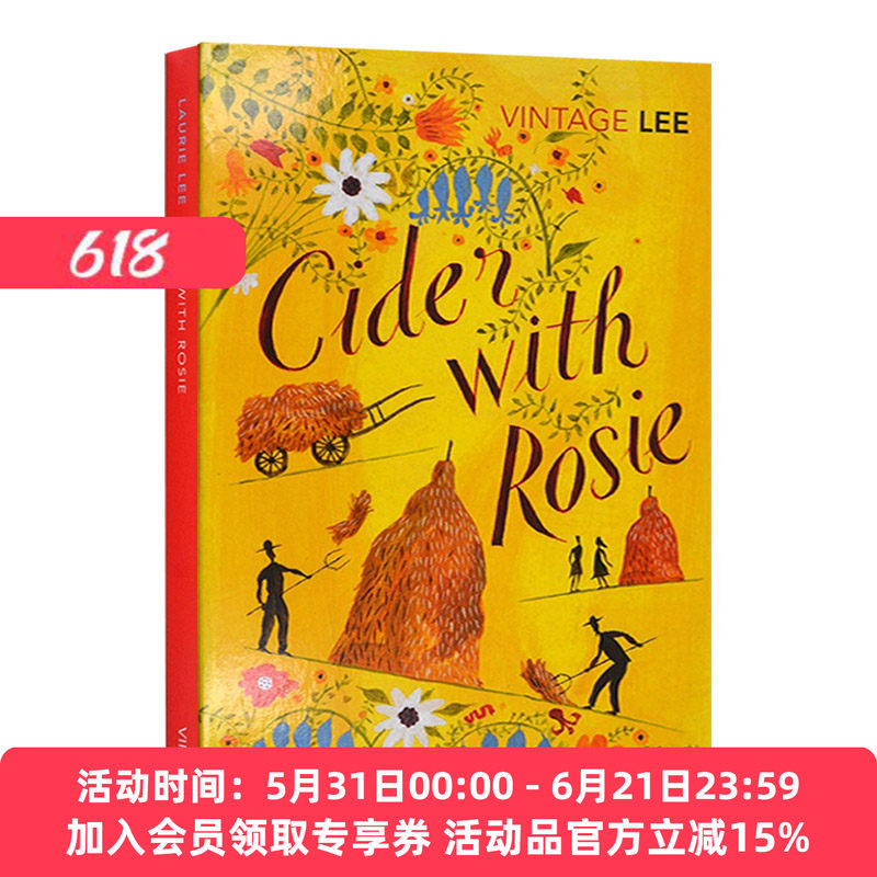 萝西与苹果酒 英文原版 Cider With Rosie 洛瑞李 经典读物 英文版 进口英语原版书籍
