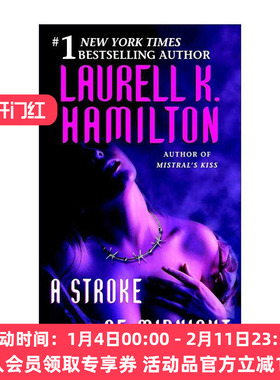 英文原版 A Stroke of Midnight Merry Gentry 04 梅里·金特里系列4 午夜钟声 奇幻小说 英文版 进口英语原版书籍