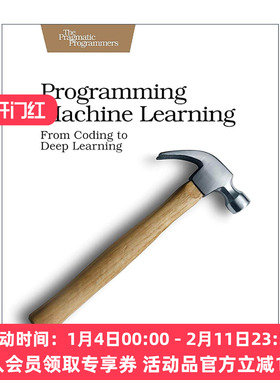 英文原版 Programming Machine Learning 机器学习编程 从编码到深度学习 Ruby元编程作者Paolo Perrotta 英文版 进口英语原版书籍