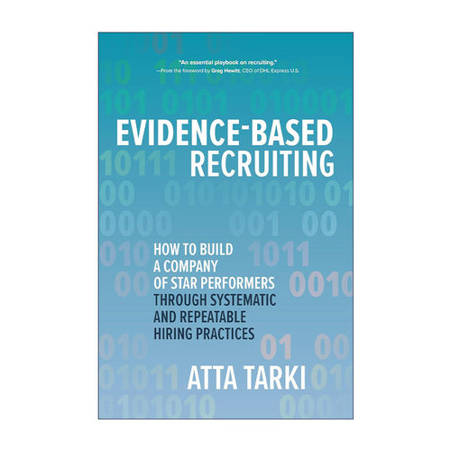 英文原版 Evidence-Based Recruiting 循证招聘 ECA Partners创始人Atta Tarki 英文版 进口英语原版书籍