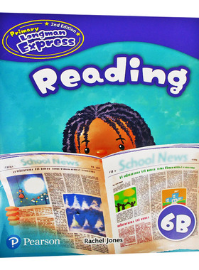 培生香港朗文小学英语教材 六年级下学期 阅读练习册 英文原版 Primary Longman Express 6B Reading 第二版朗文快车PLE 英文版
