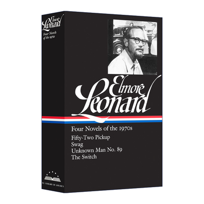 英文原版小说 Elmore Leonard Four Novels of the 1970s 埃尔莫 伦纳德 二十世纪七十年代的四部小说 英文版 进口英语 书籍