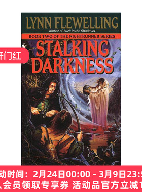 英文原版 Stalking Darkness Nightrunner 02 夜行者系列2 暗夜潜行 奇幻小说 Lynn Flewelling 英文版 进口英语原版书籍