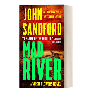 Virgil 疯狂 英文版 进口英语书籍 Mad River John 河流 Flowers 惊悚悬疑犯罪小说 Sandford 维吉尔.弗劳斯系列06 英文原版