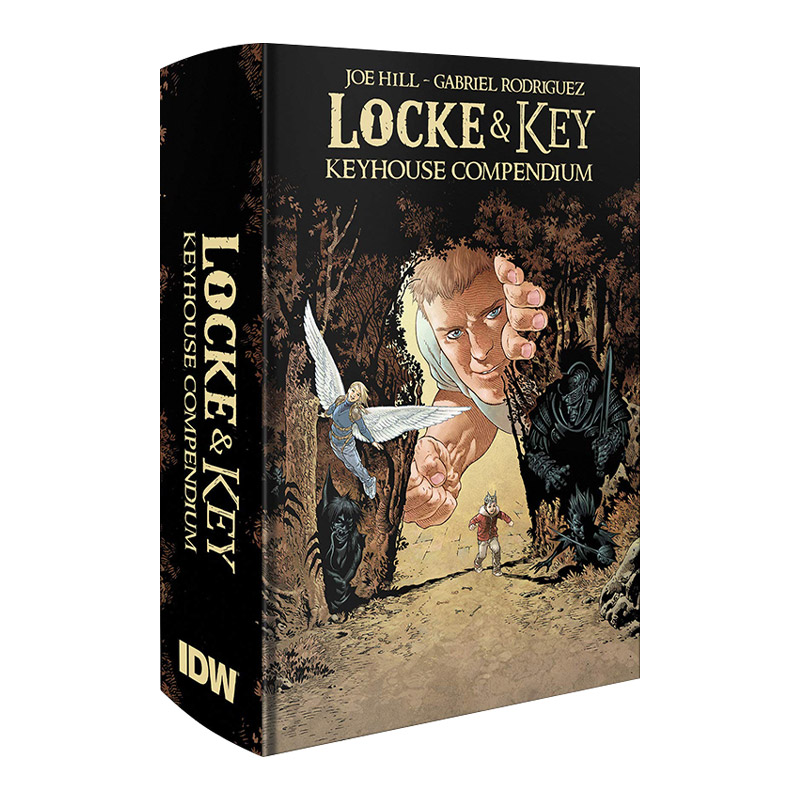 致命钥匙完全收藏版英文原版 Locke and Key Keyhouse Compendium原版经典恐怖漫画精装 Joe Hill英文版进口英语原版书籍-封面