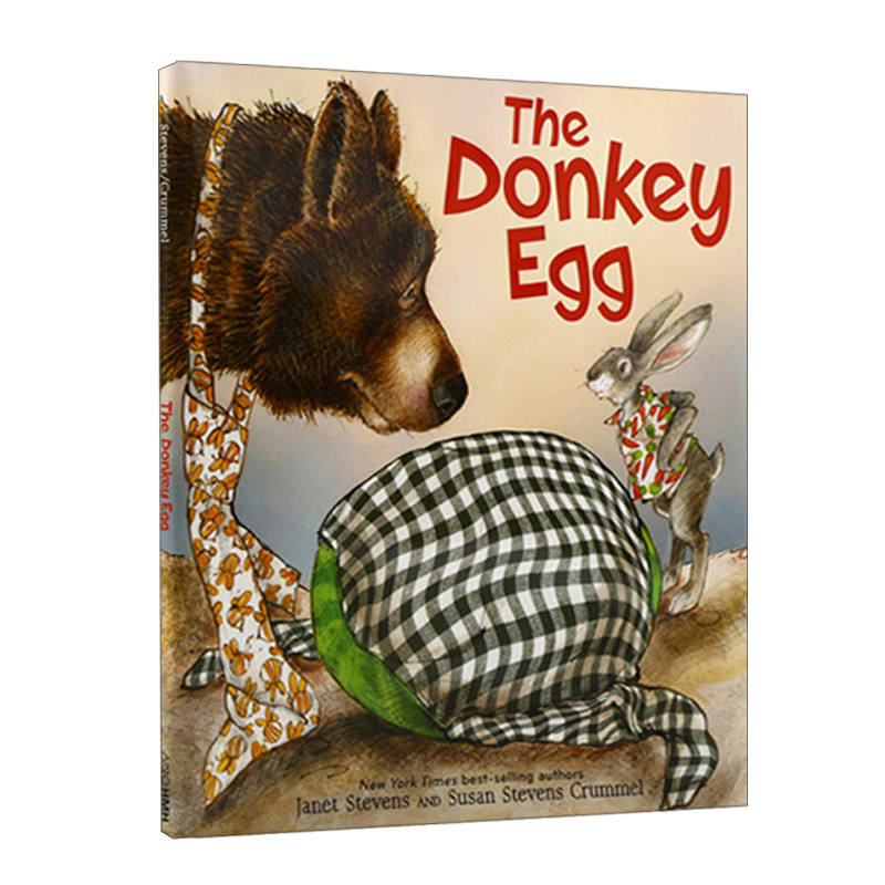 英文原版 The Donkey Egg一颗能孵出驴的蛋英文版进口英语原版书籍