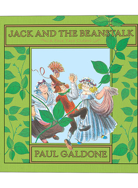 杰克与魔豆 英文原版 Jack and the Beanstalk Folk Tale Classics经典民间故事精装绘本Paul Galdone 英文版 进口英语原版书籍