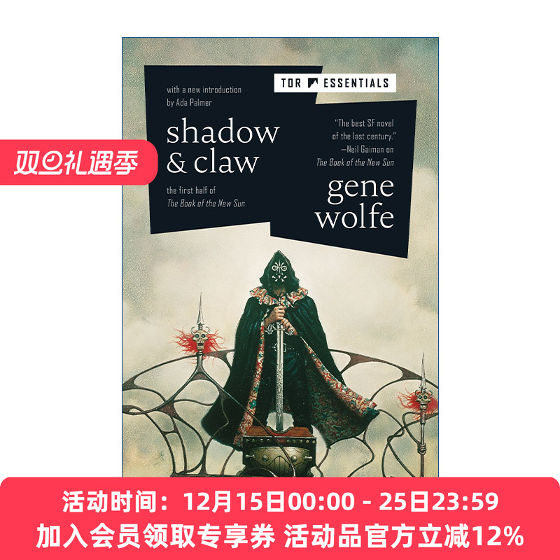 英文原版 Shadow & Claw The First Half of The Book of the New Sun 新日之书1-2合集 1980年年星云小说奖 吉恩沃尔夫 英文版