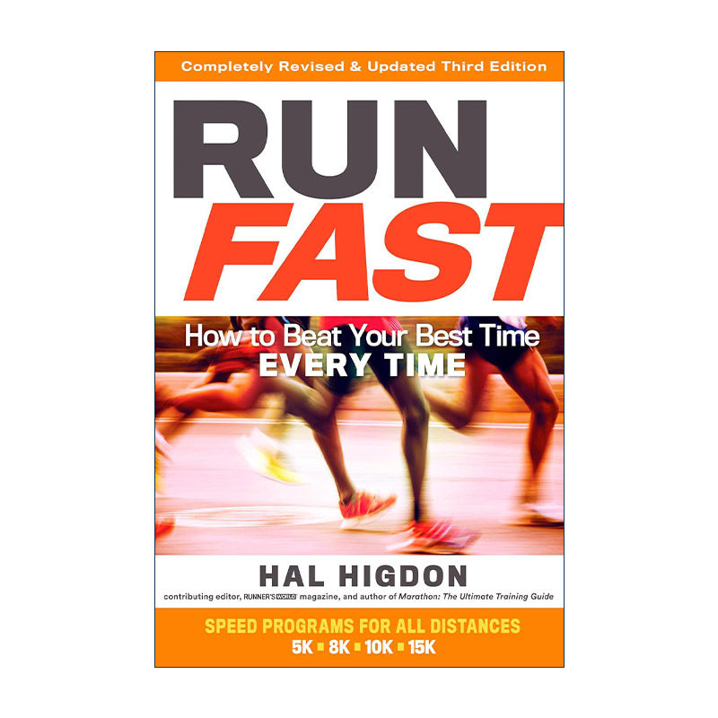 英文原版 Run Fast 刷新PB 跑步提速指南 马拉松终极训练指南作者Hal Higdon霍尔·希格登 英文版 进口英语原版书籍