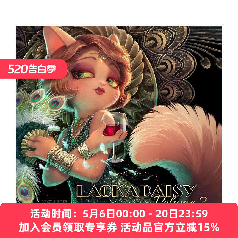 英文原版 Lackadaisy Volume 2 雏菊酒吧 混世闲喵 卷二 漫画 Tracy Butler 英文版 进口英语原版书籍
