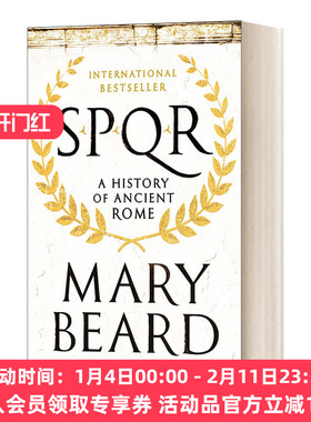 英文原版 SPQR 罗马元老院与人民 元老院与人民的荣光古史 玛丽 比尔德 英文版 进口英语原版书籍