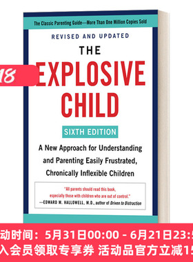 如何引导暴躁的孩子 第6版 英文原版 The Explosive Child 罗斯·W·格林 英文版 进口英语原版书籍