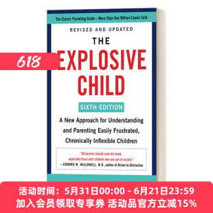 如何引导暴躁的孩子 第6版 英文原版 The Explosive Child 罗斯·W·格林 英文版 进口英语原版书籍