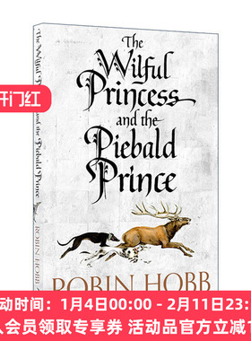 英文原版 The Wilful Princess and the Piebald Prince 任性公主与花斑王子 罗宾·霍布中篇小说 刺客正传系列前传 进口英语书籍