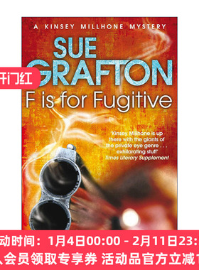英文原版 F is for Fugitive 亡命者 侦探推理悬疑小说 苏·格拉夫顿字母系列作品 Sue Grafton 英文版 进口英语原版书籍
