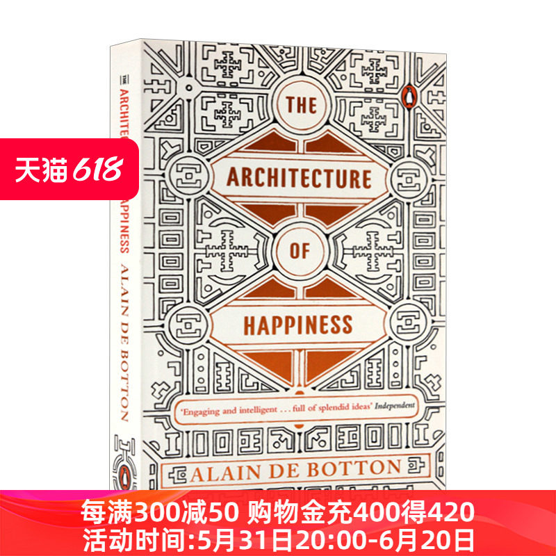 英文原版 The Architecture of Happiness幸福的建筑艺术阿兰德波顿建筑哲学 Alain de Botton英文版进口 ...
