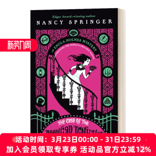 The 书籍 进口英语原版 Pink Enola Holmes Fan Case 英文版 英文原版 the 天才少女福尔摩斯4 Peculiar