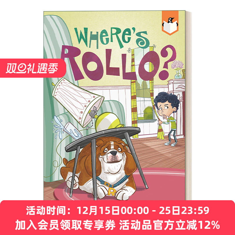 罗洛在哪里 英文原版 Where's Rollo? 兰登儿童幽默桥梁章节书 全彩插画 Reed Duncan 英文版 进口英语原版书籍