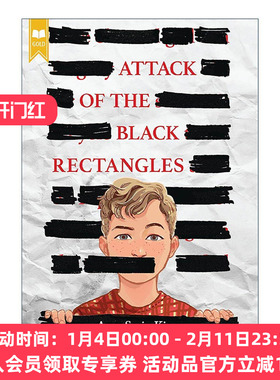 英文原版 Attack of the Black Rectangles 黑色矩形的进攻 学乐金系列 英文版 进口英语原版书籍