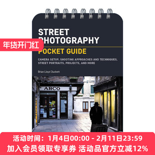 英文原版 Street Photography Pocket Guide 街头摄影 口袋指南 相机设置 拍摄技巧 Brian Lloyd Duckett 英文版 进口英语原版书籍