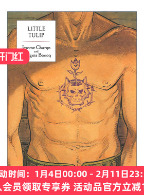 英文原版 Little Tulip 小郁金香 漫画 纽约 一座野性城市的编年史作者Jerome Charyn 英文版 进口英语原版书籍