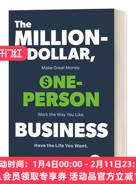 英文原版 The Million-Dollar  One-Person Business 百万美金的一人生意 自主创业 Elaine Pofeldt 英文版 进口英语原版书籍