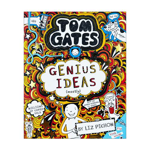 英文原版 Tom Gates 4 Genius Ideas mostly 汤姆盖茨系列 英文版 进口英语原版书籍